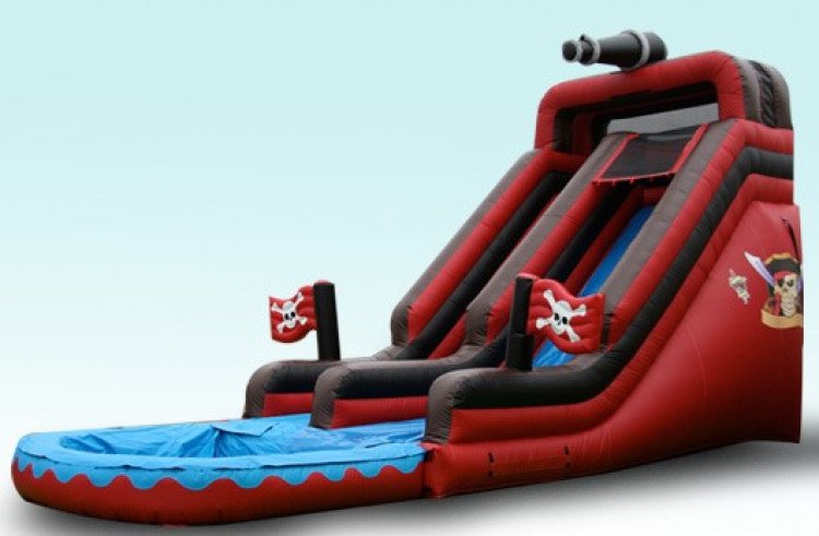 16' Pirates Water Slide