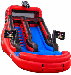 16' Pirates Water Slide