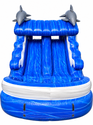 8ad8910e 3b55 42e3 9367 1968bb9432f3 1790722962 13' Blue Dolphins Dual Water Slide