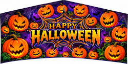 Pumpkin Halloween Banner