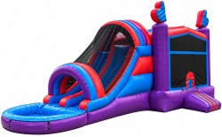 15' Dual slide Hearts Wet