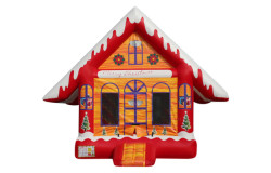 Christmas Jumper 13x13 Holiday Cottage Bounce House