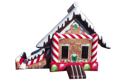 22ft Gingerbread Combo Christmas Bounce House